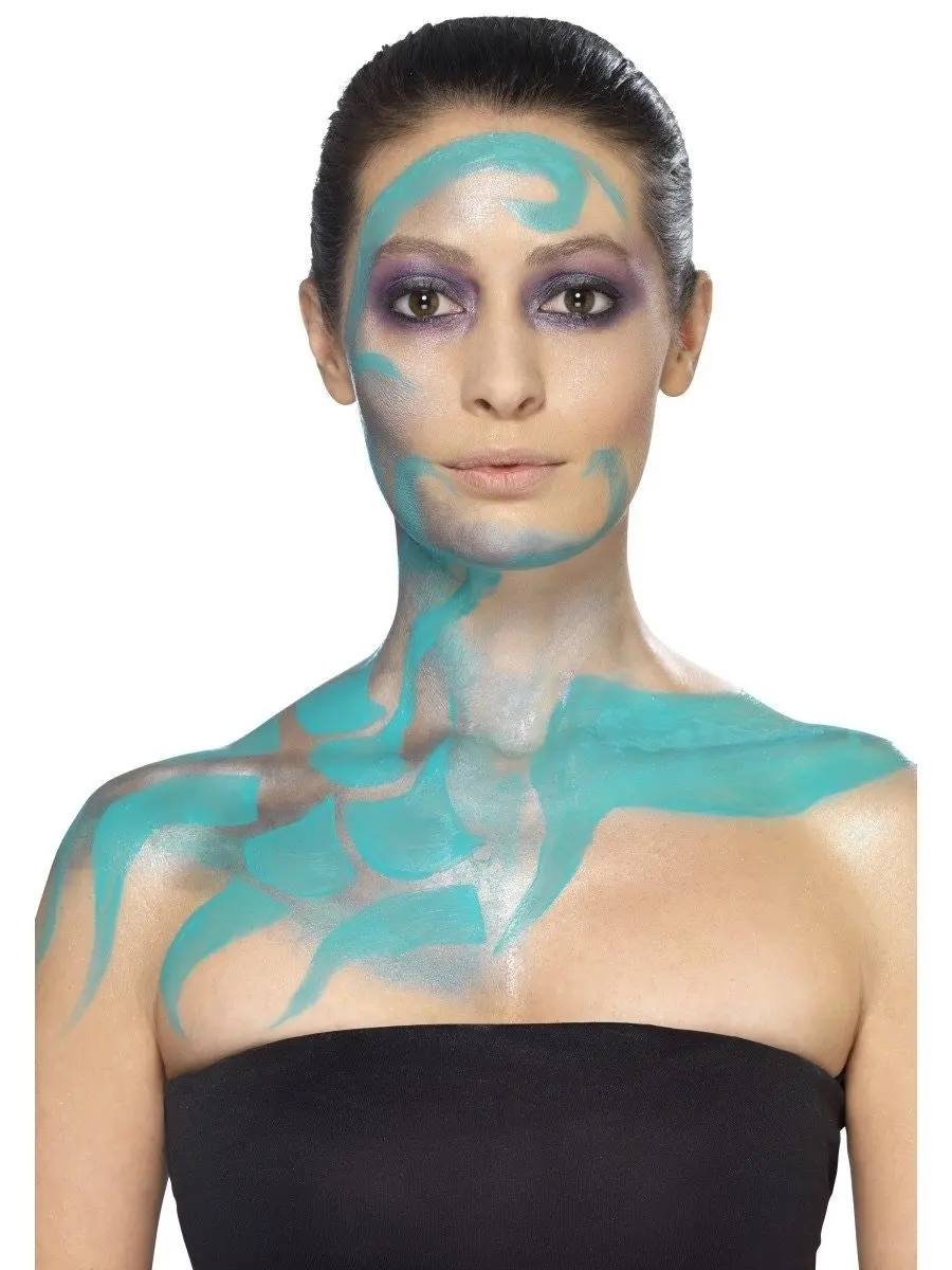 Turquoise Liquid Latex Make Up Kit