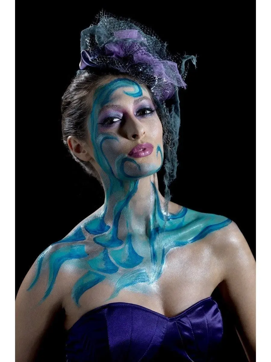 Turquoise Liquid Latex Make Up Kit