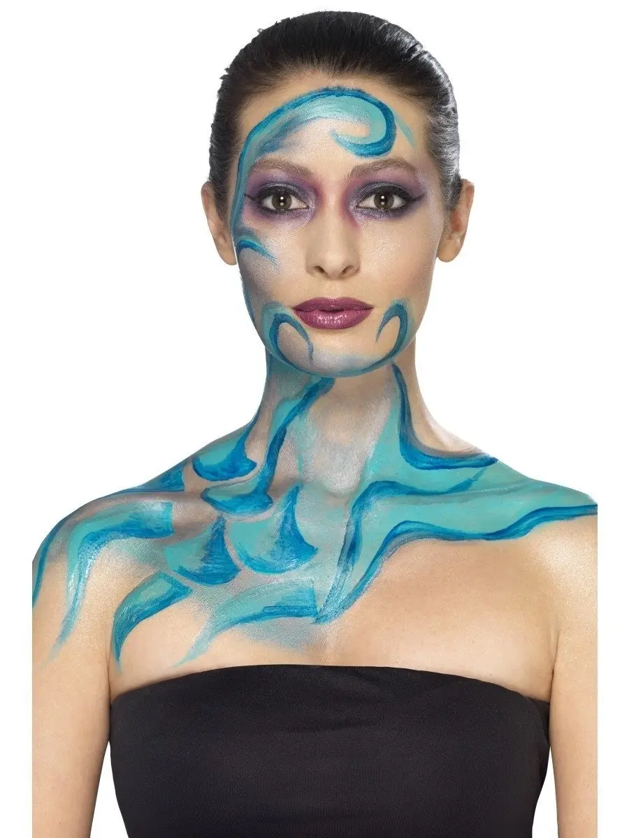 Turquoise Liquid Latex Make Up Kit