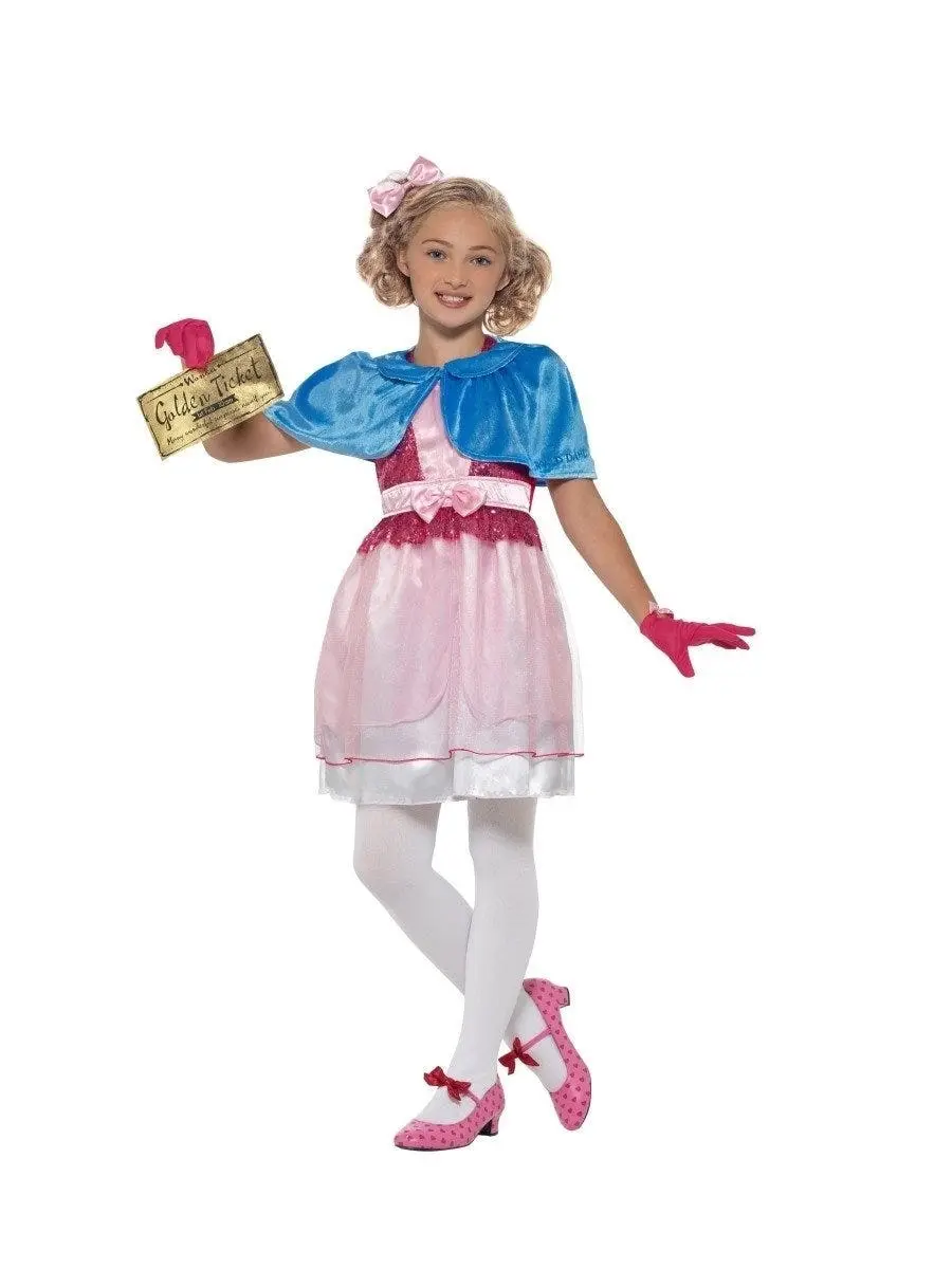 Roald Dahl Veruca Salt Girls Costume