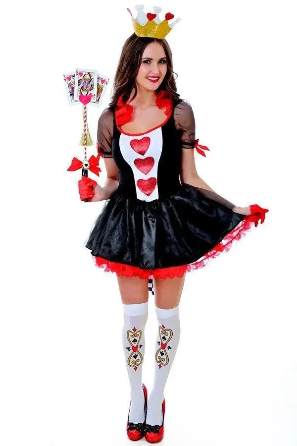 Heartbreaker Queen of Hearts Womens Costume