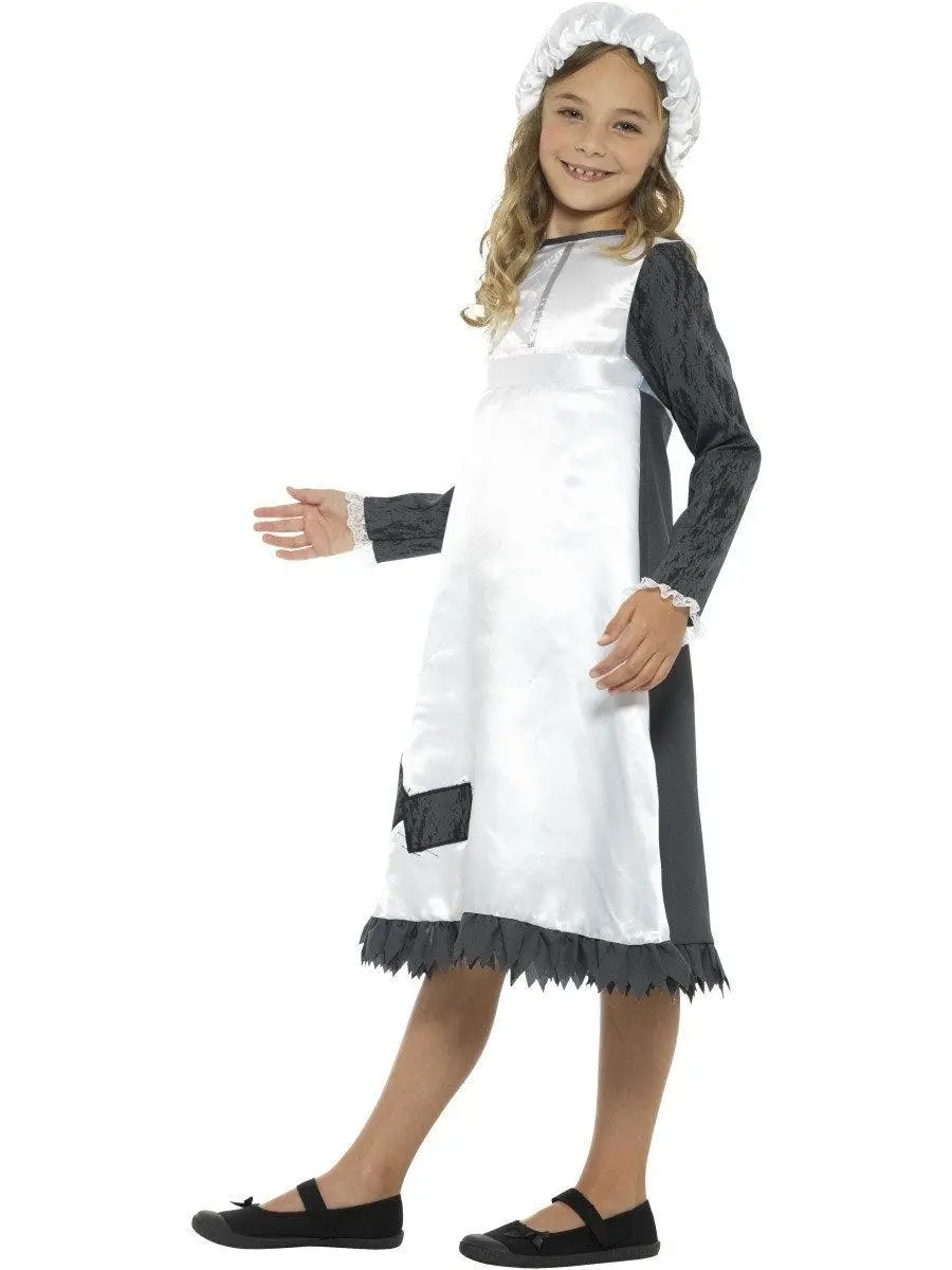 Child Poor Victorian Maid Girls Costume