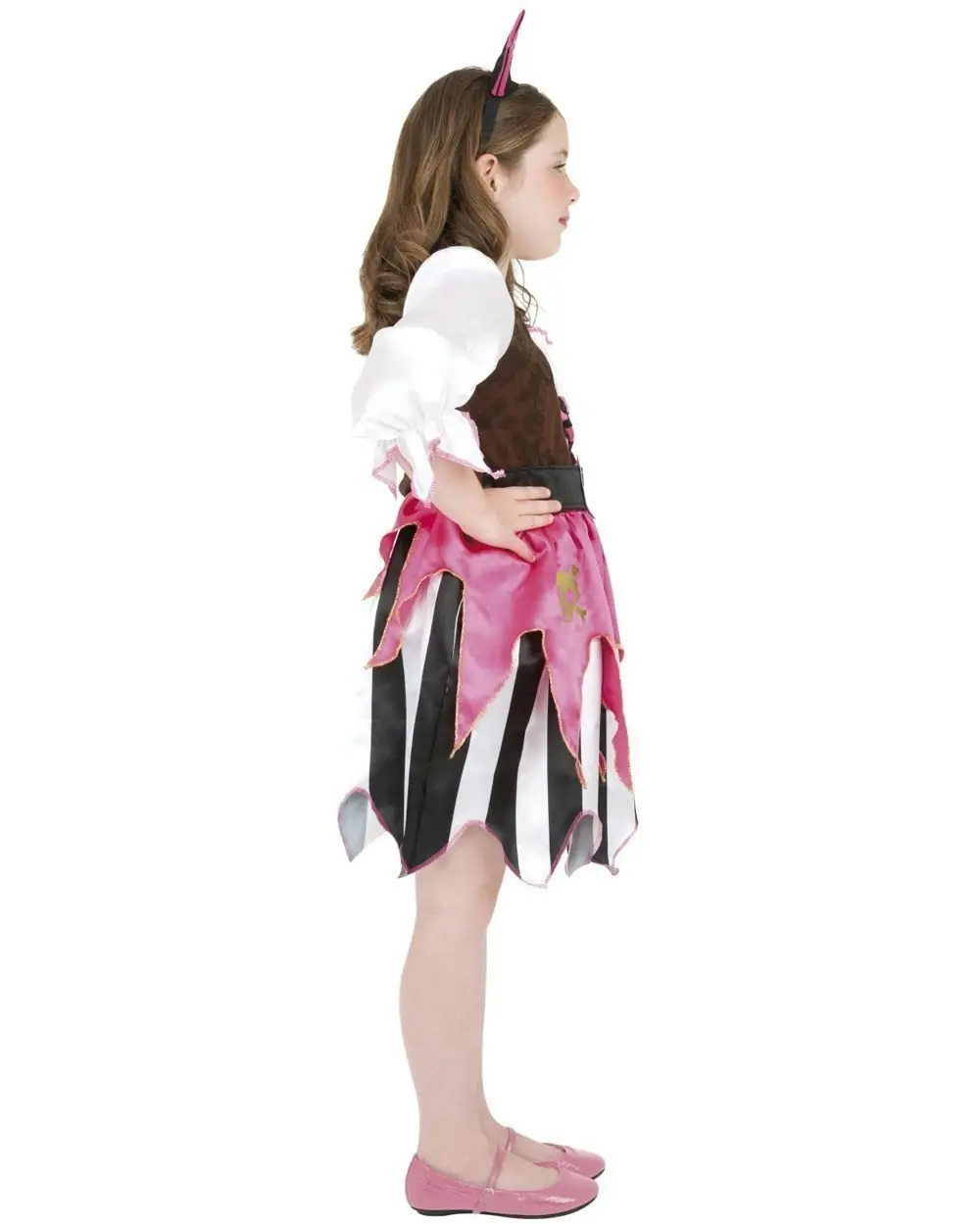 Pink Pirate Girls Costume