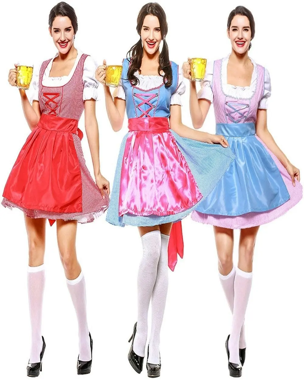 Bavarian Dress Womens Oktoberfest Costume