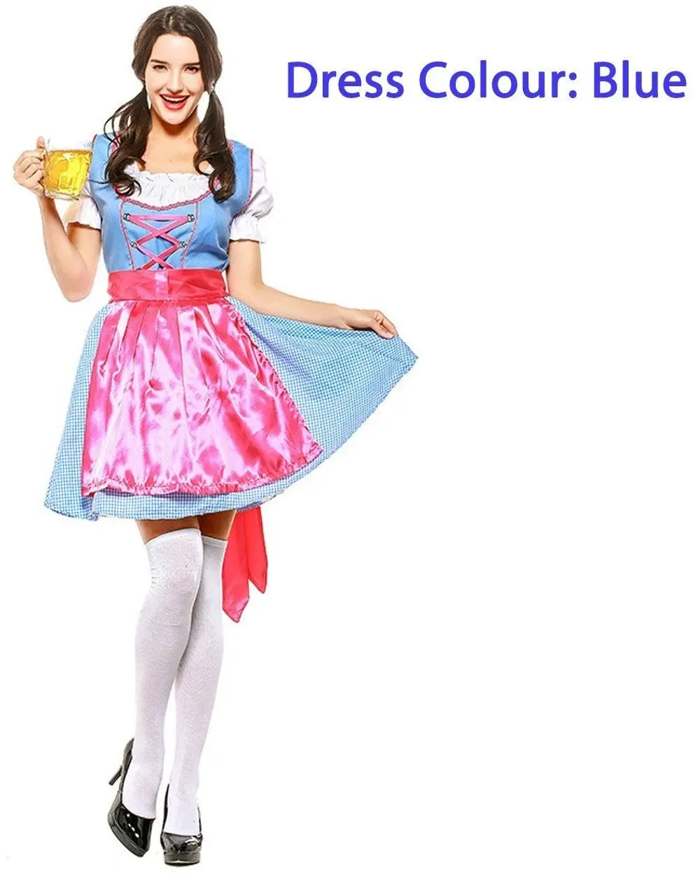 Bavarian Dress Womens Oktoberfest Costume