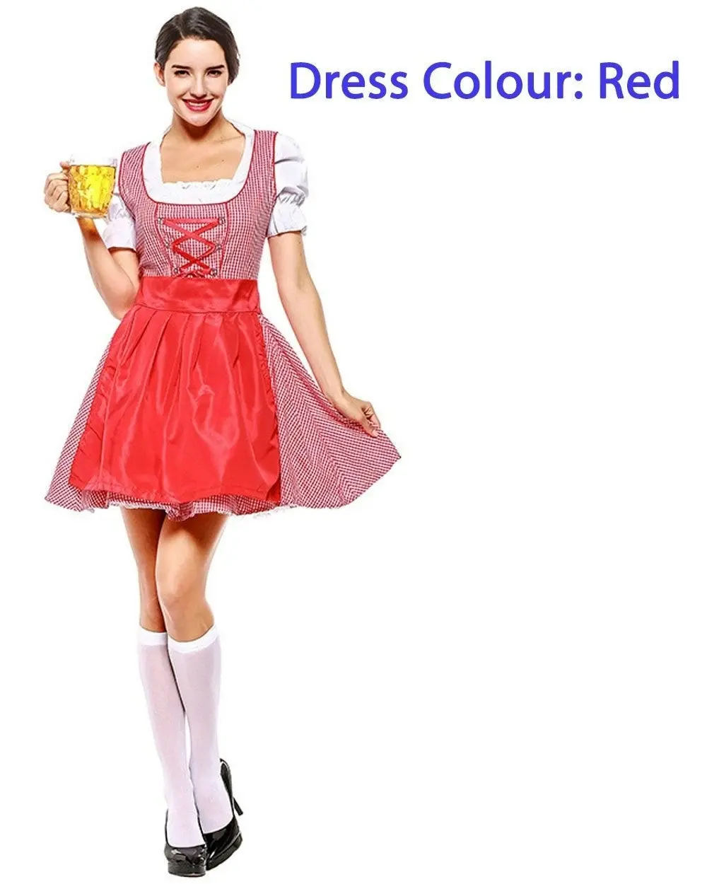 Bavarian Dress Womens Oktoberfest Costume