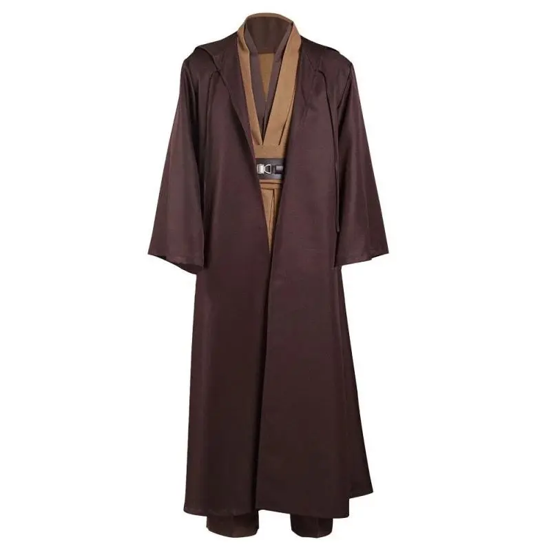 Brown Master Warrior Cloak Suit Costume