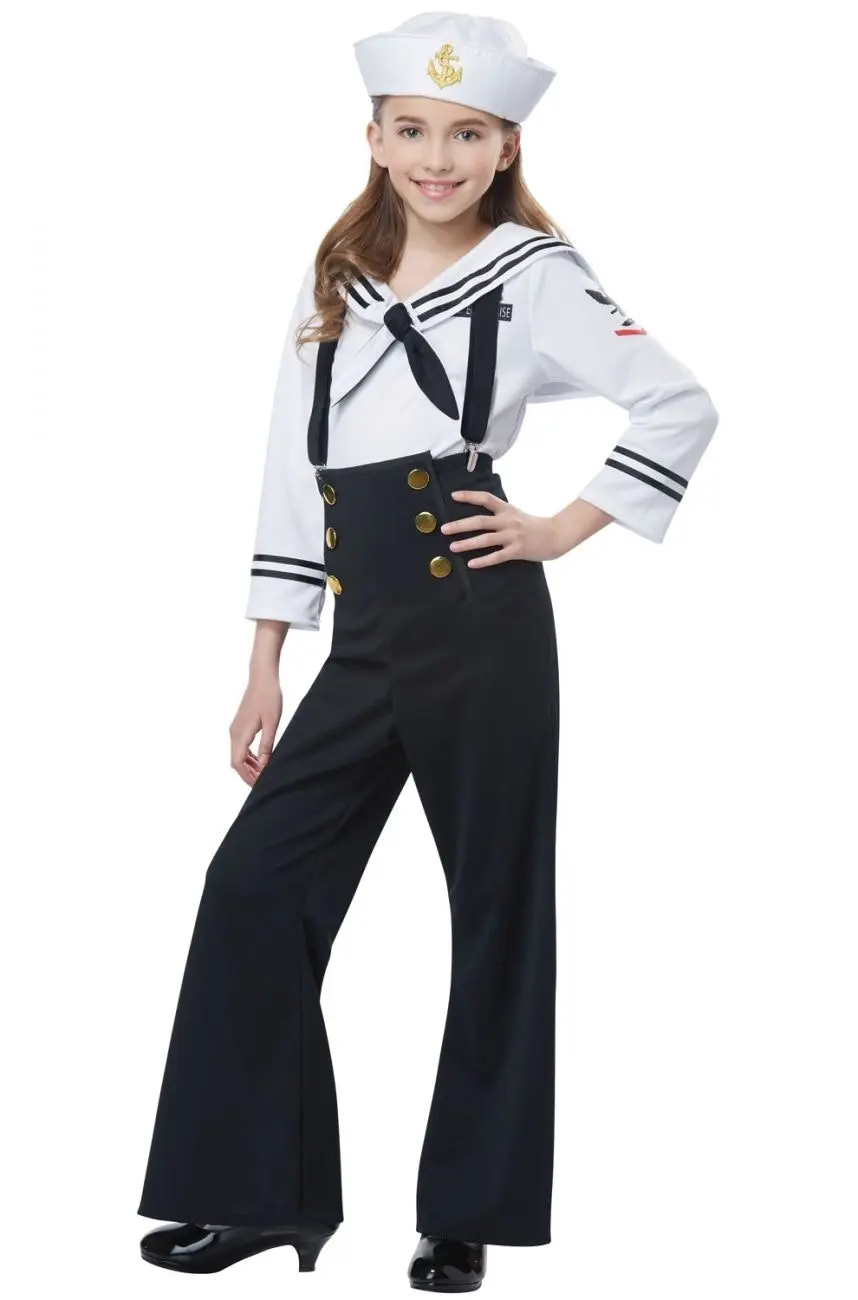 Navy Sailor Girls Costume