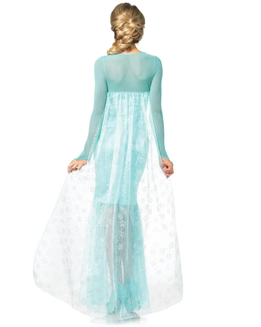 Fantasy Snow Queen Dress Womens Costume