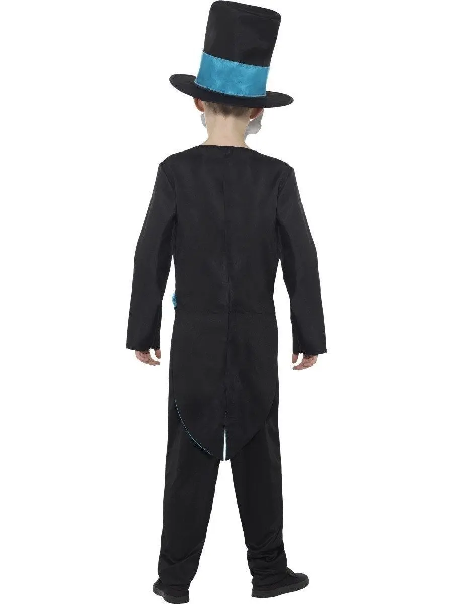 Day of Dead Groom Boys Halloween Costume