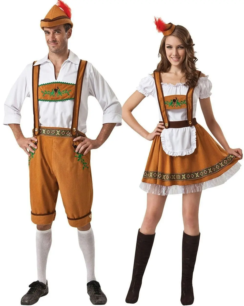 Couple Oktoberfest Beer Costume