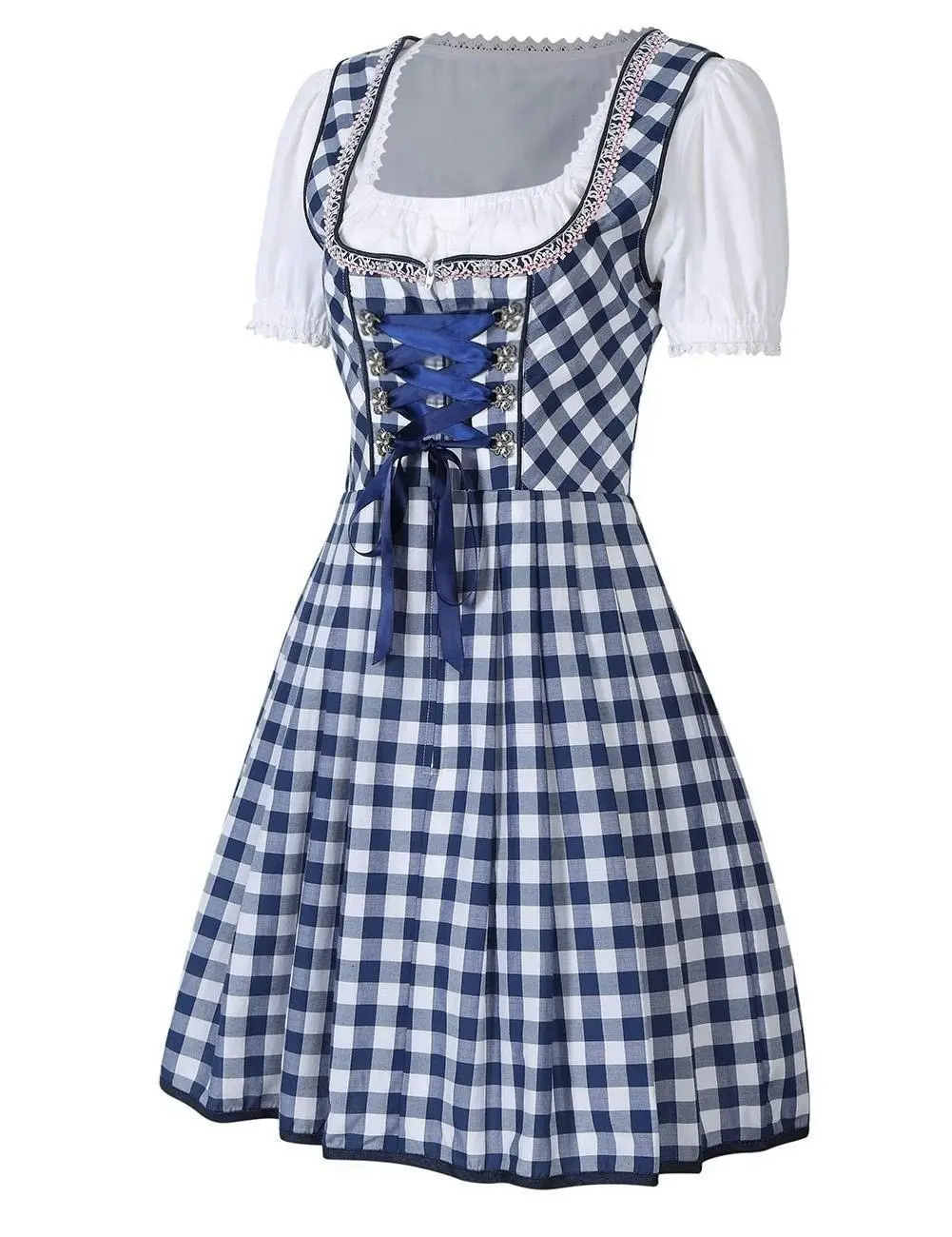 Blue Denim Beer Oktoberfest Womens Costume