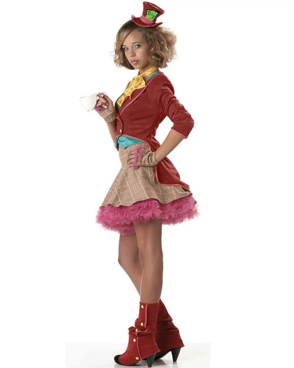 Mad Hatter Teen Girls Costume