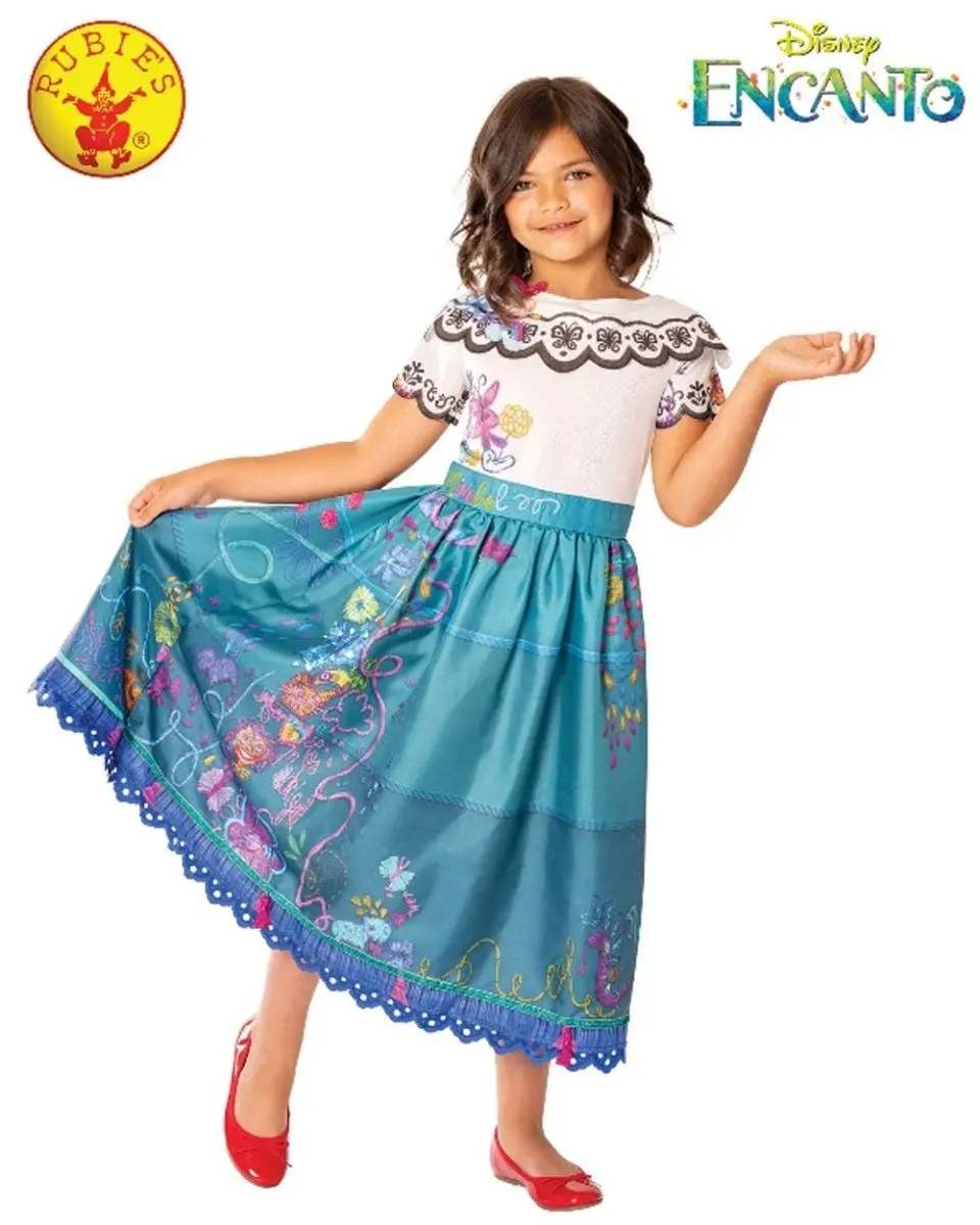 Deluxe Mirabel Encanto Girls Costume