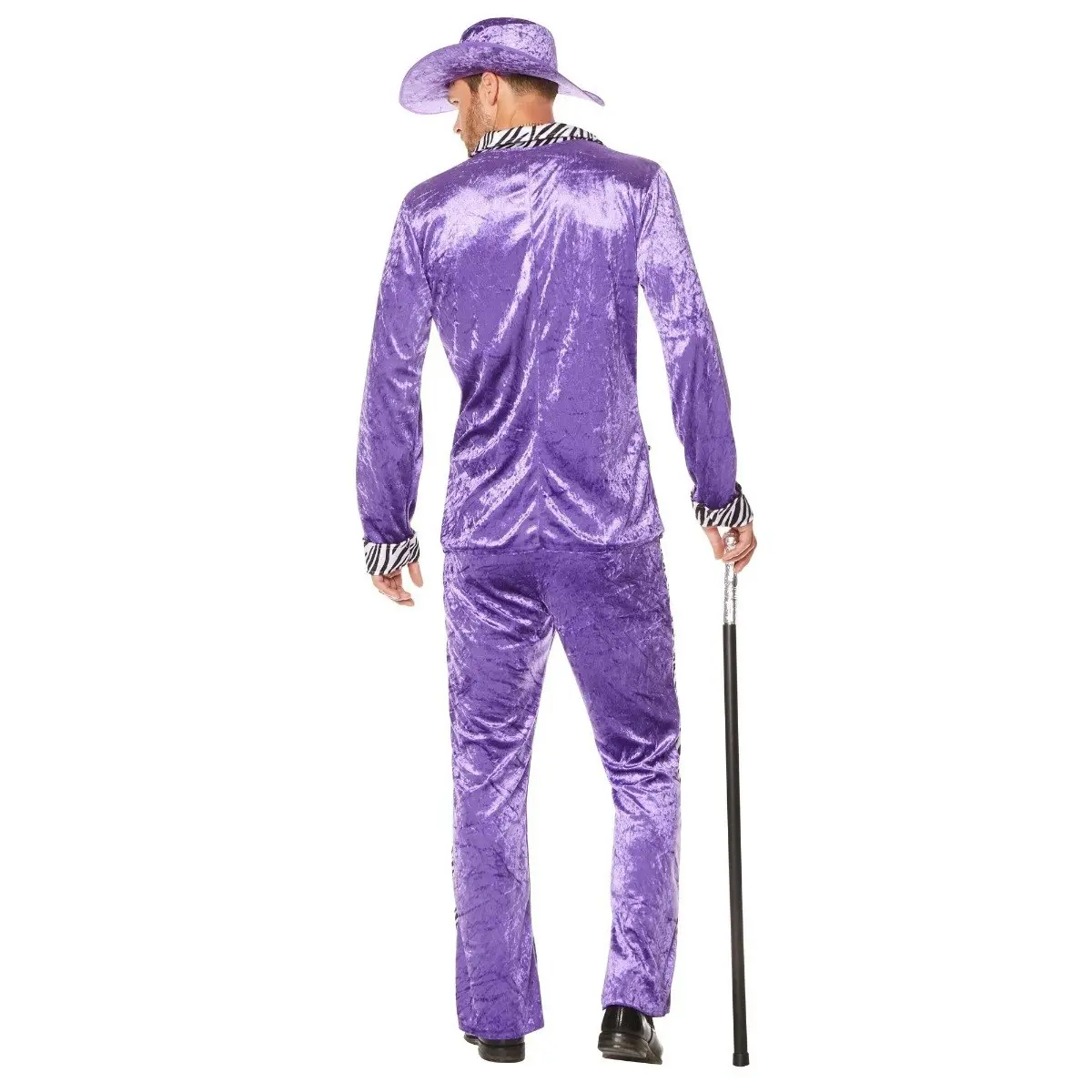 Purple 80's Pimp Suit Mens Costume