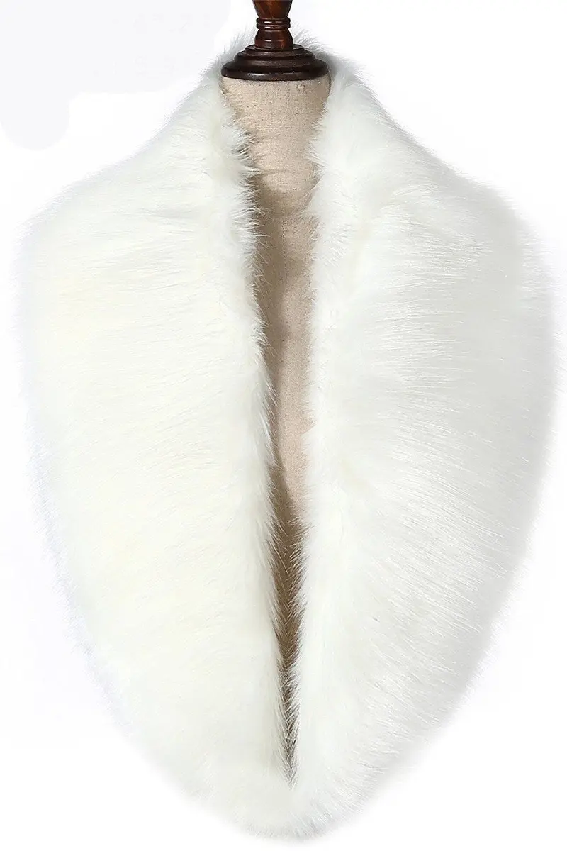 1920's Flapper Faux Fur Shawl