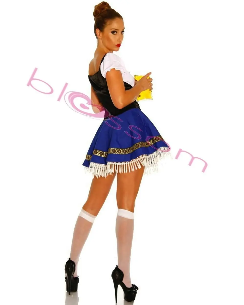 Traditional Oktoberfest Beer Wench Womens Costume