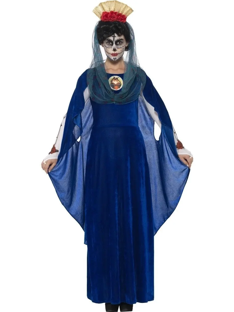 Day of the Dead Sacred Mary Womens Costume