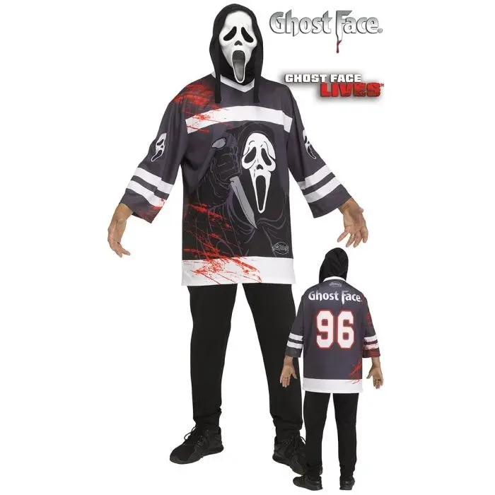 Ghost Face Adult Jersey & Mask