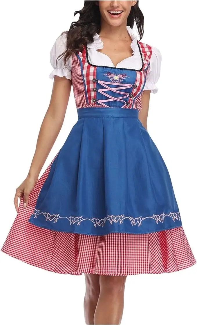 Pretty Blue Womens Oktoberfest Costume