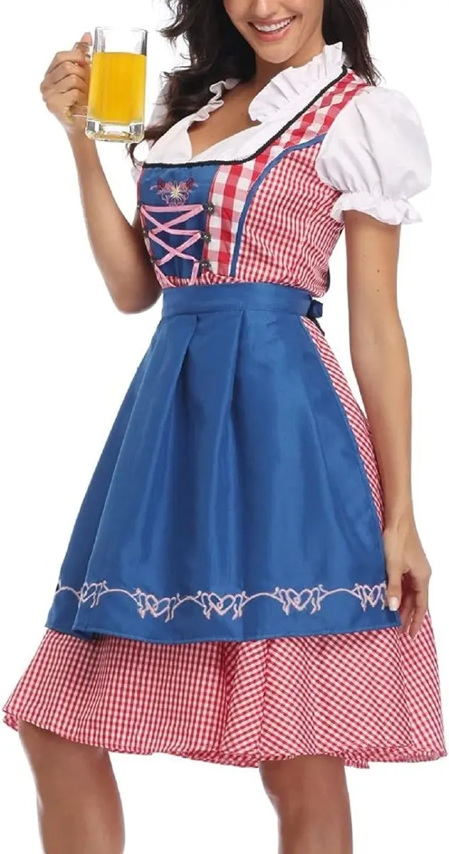 Pretty Blue Womens Oktoberfest Costume