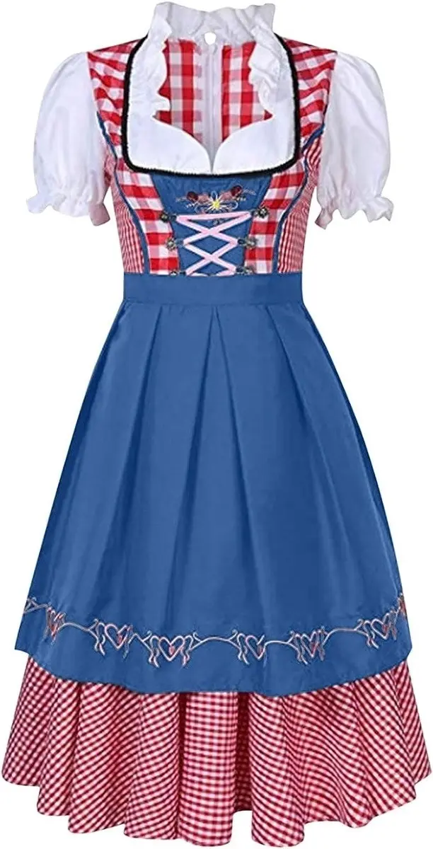 Pretty Blue Womens Oktoberfest Costume