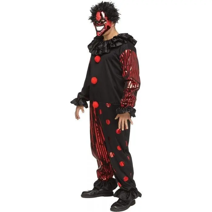 Chrome Clown Halloween Mens Costume