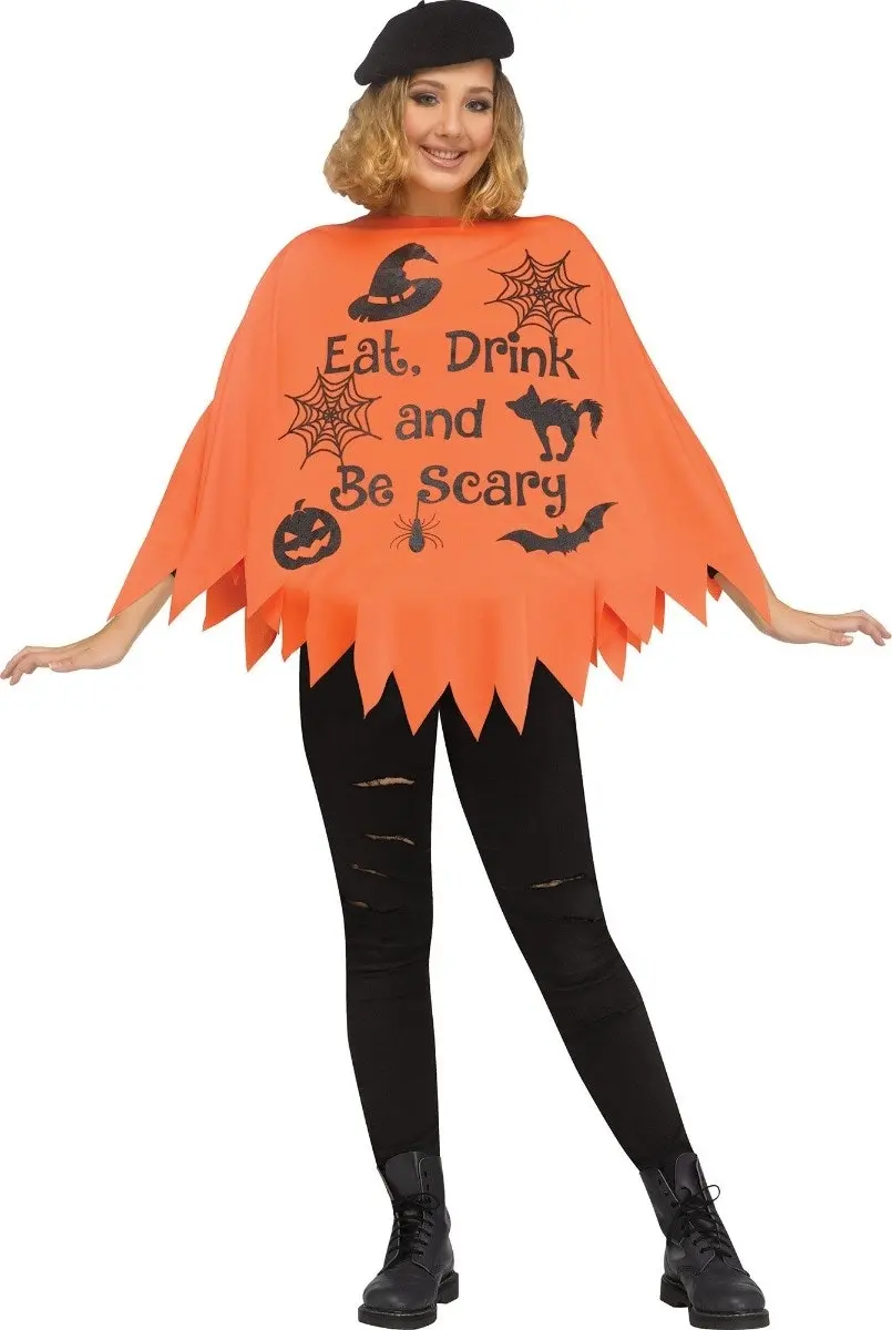 Halloween Party Costume Poncho