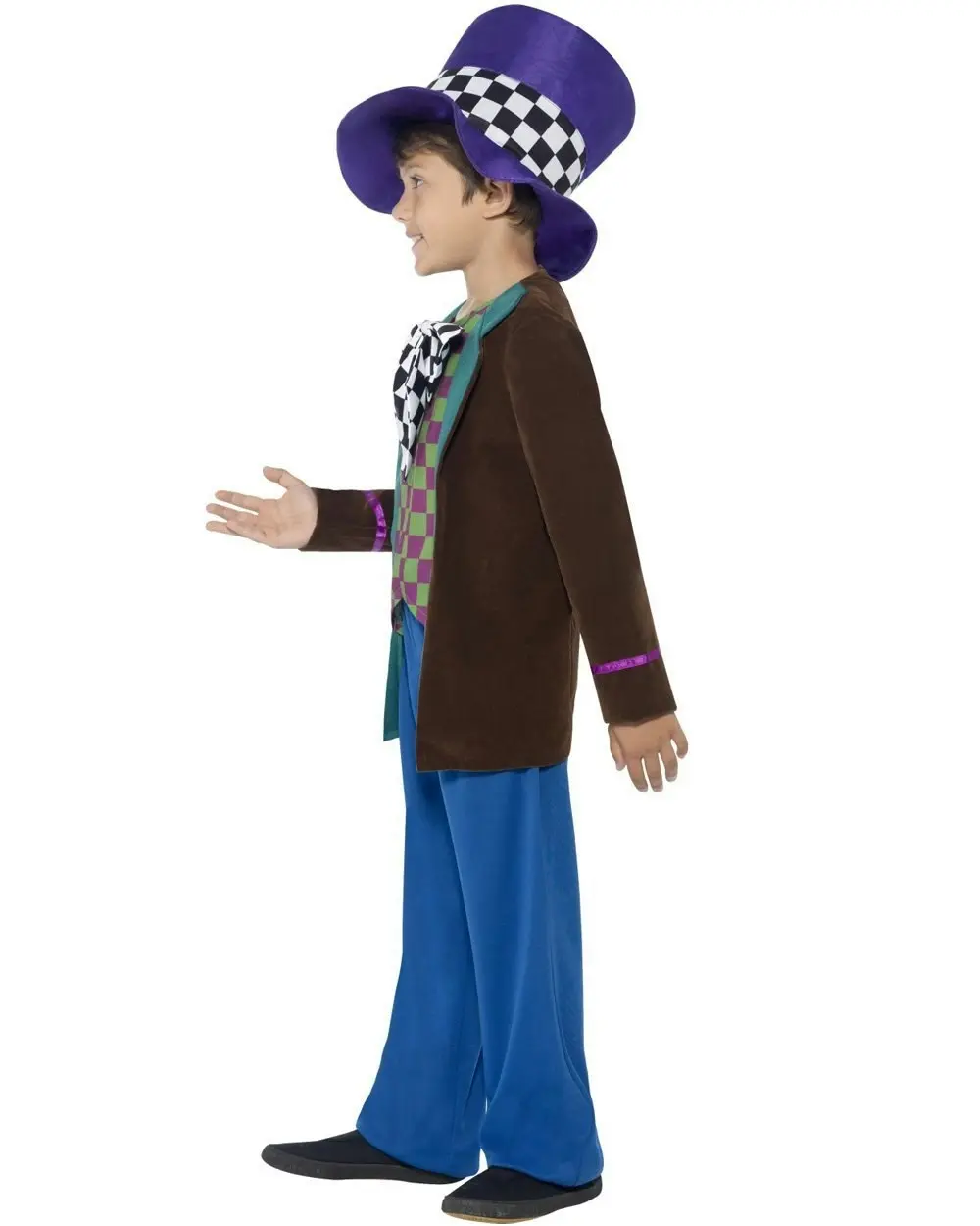 Deluxe Mad Hatter Boys Costume