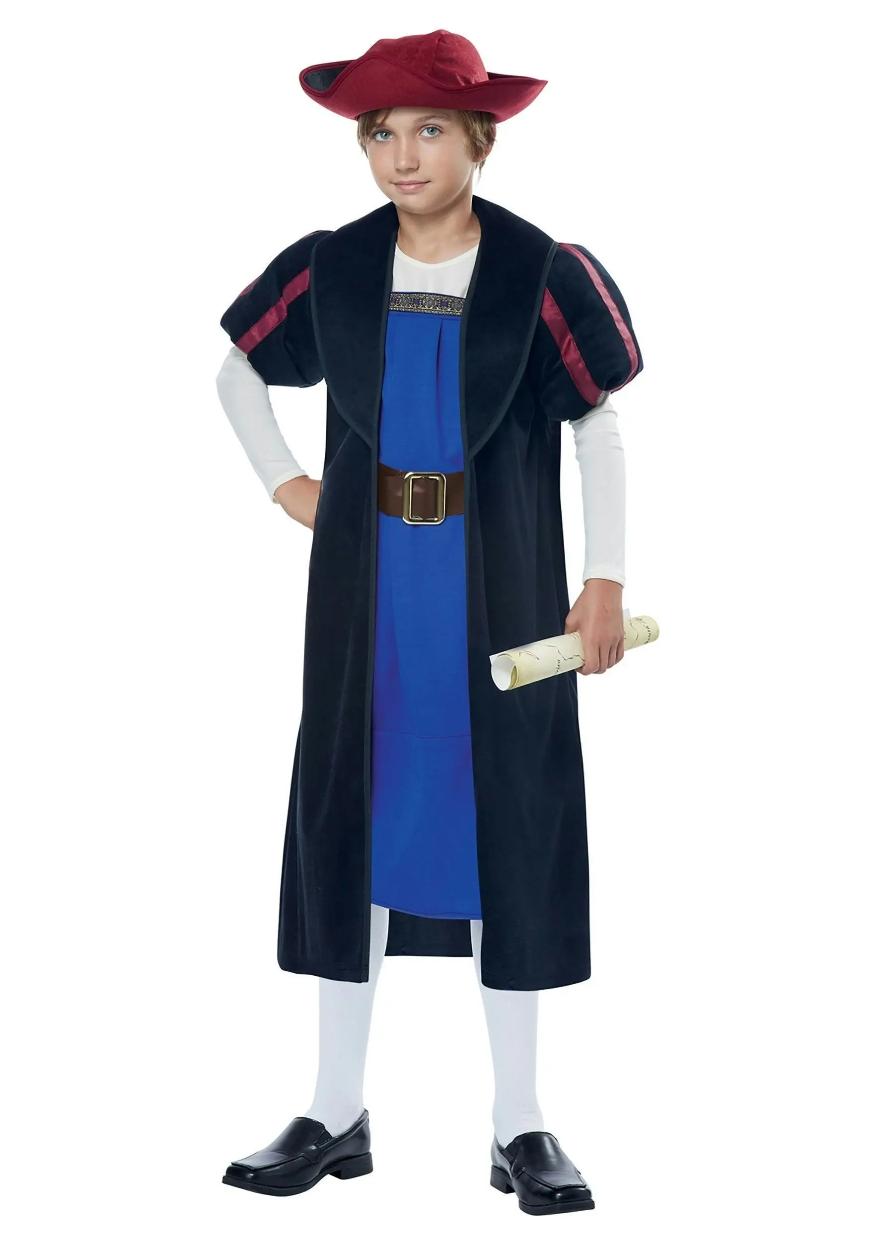 Christopher Columbus Explorer Boys Costume