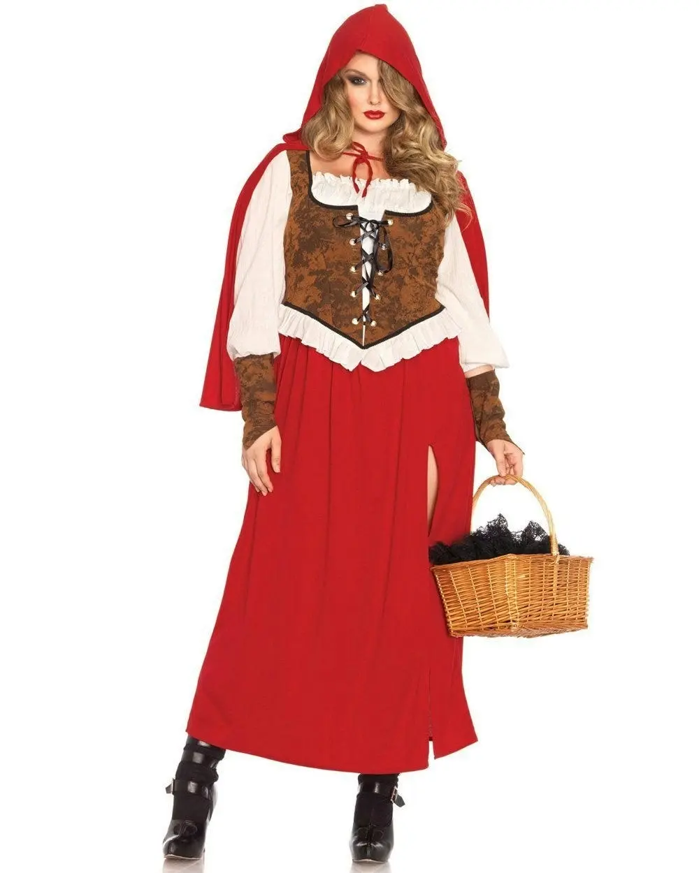 Woodland Riding Hood Womens Costume