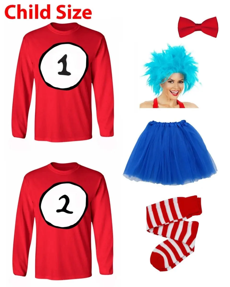 Child Thing 1 Thing 2 Costume