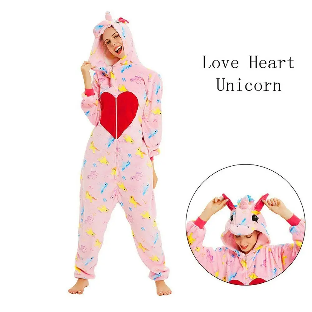 Adult Unicorn Rainbow Kigurumi Onesie