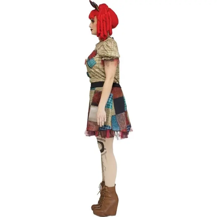 VooDoo Dolly Broken Doll Womens Costume