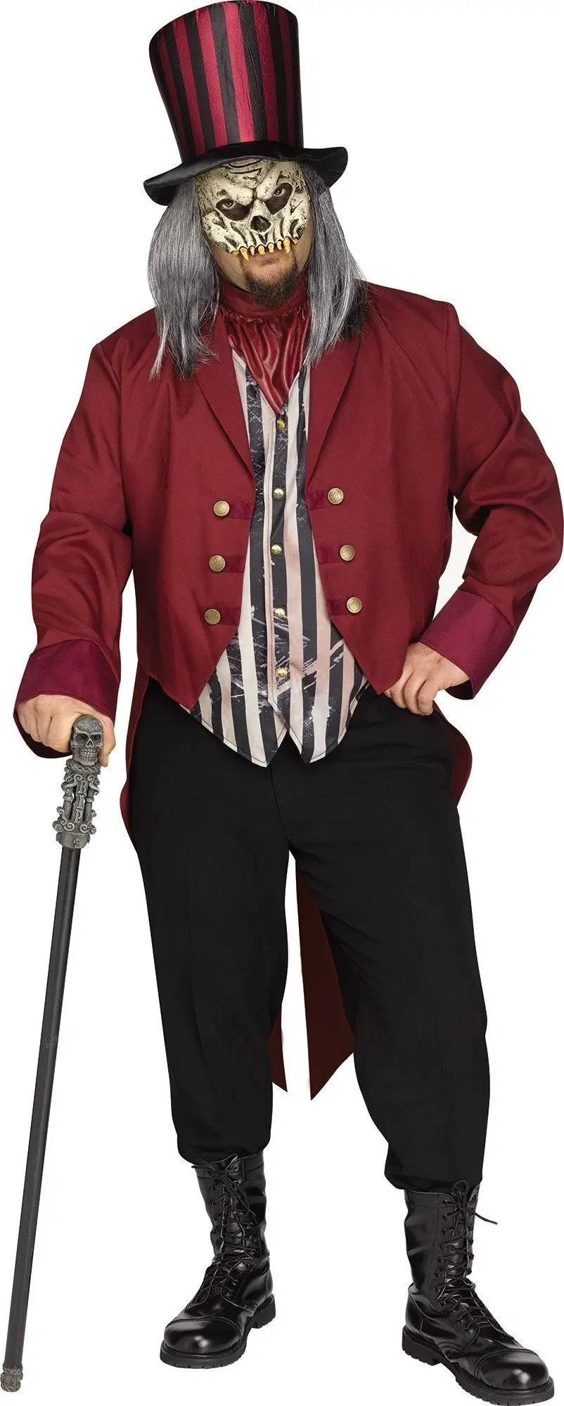 Freak Show Ringmaster Halloween Mens Costume