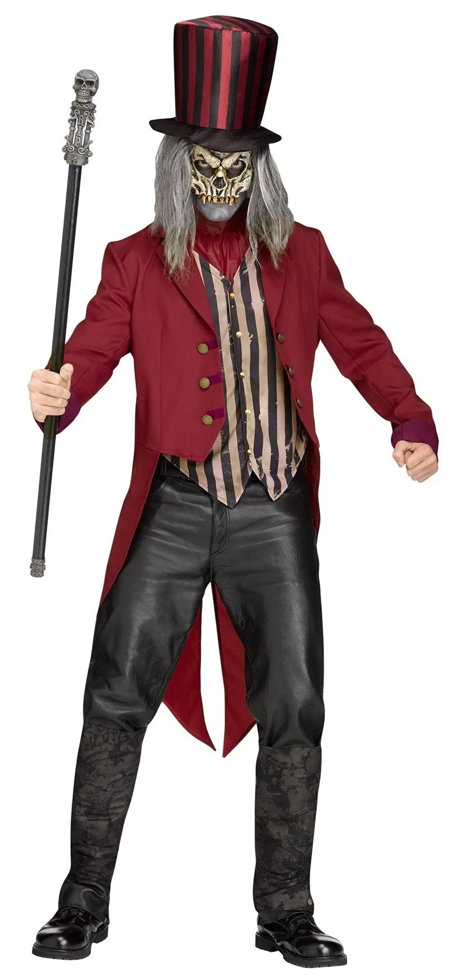 Freak Show Ringmaster Halloween Mens Costume