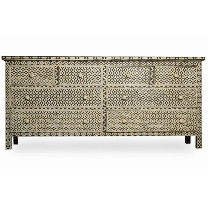 Zohi Interiors Bone Inlay Large Chest