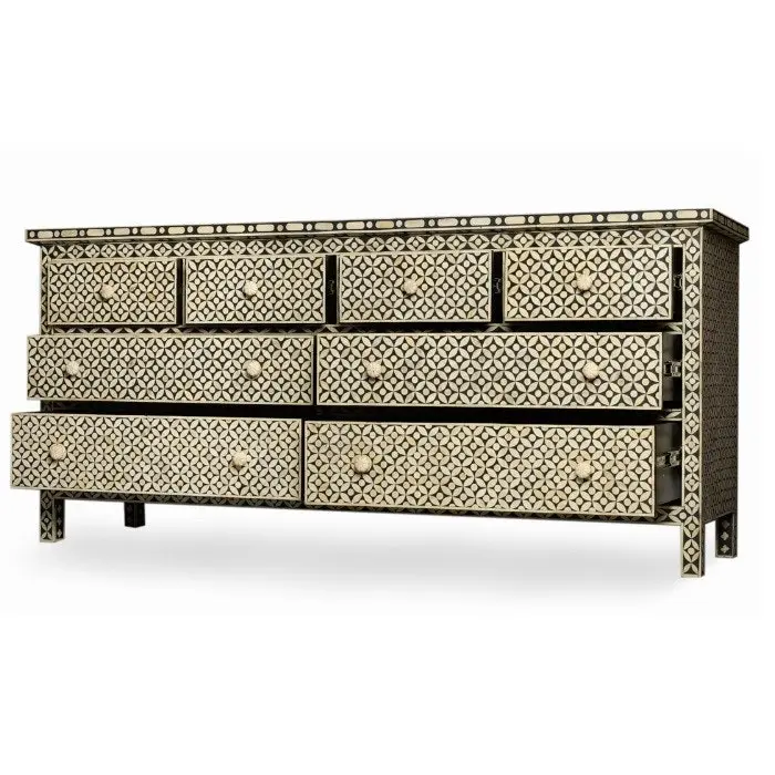 Zohi Interiors Bone Inlay Large Chest