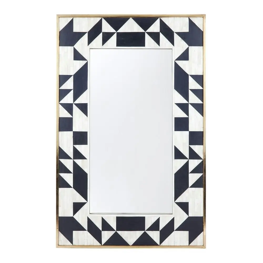 Luxe Living Huxley Bone Inlay Wall Mirror