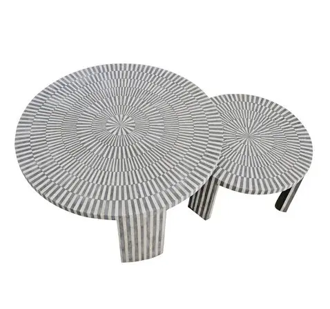 Zohi_Interiors Eddy Coffee Tables - Two Nesting Tables