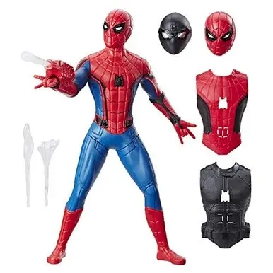 Spider-Man: Far From Home Deluxe 13-Inch-Scale Web Gear Spider-Man Action Figure