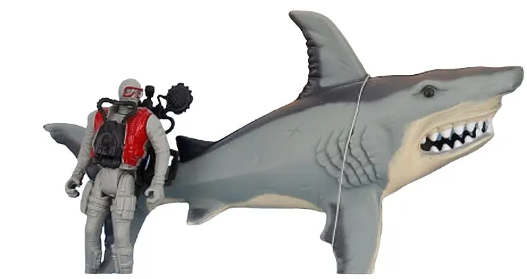 Animal World Great White Shark Playset