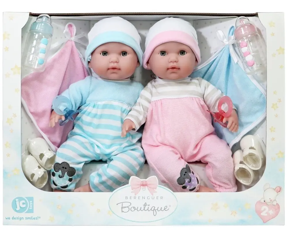 Berenguer Boutique 38cm Twins Set