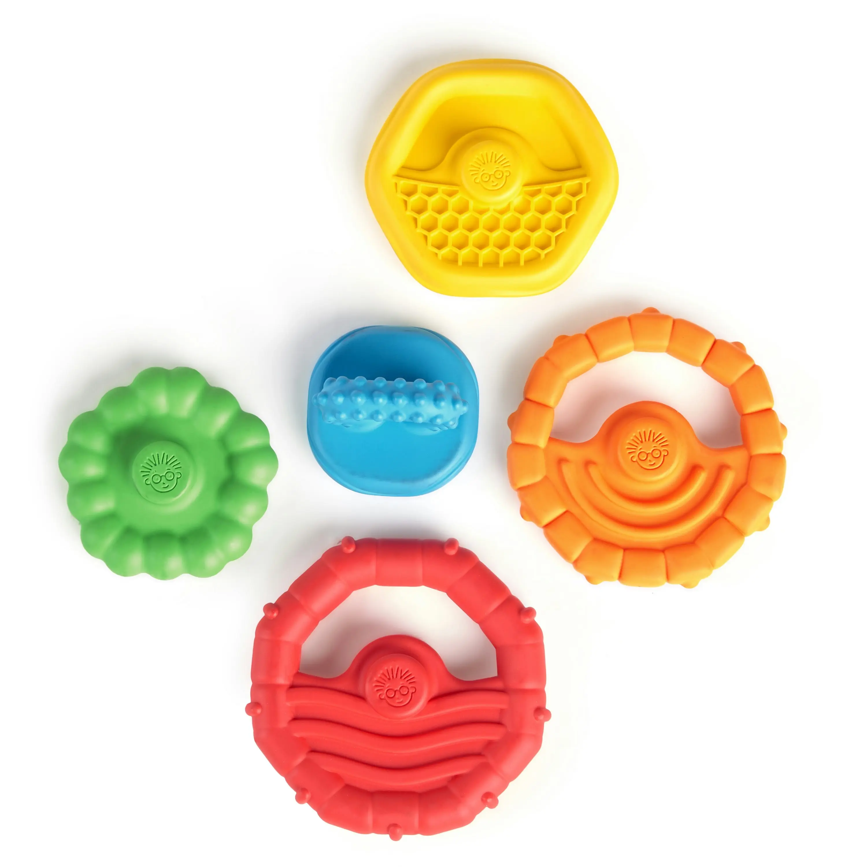 Stack & Teethe Multi-Textured Teether Toy