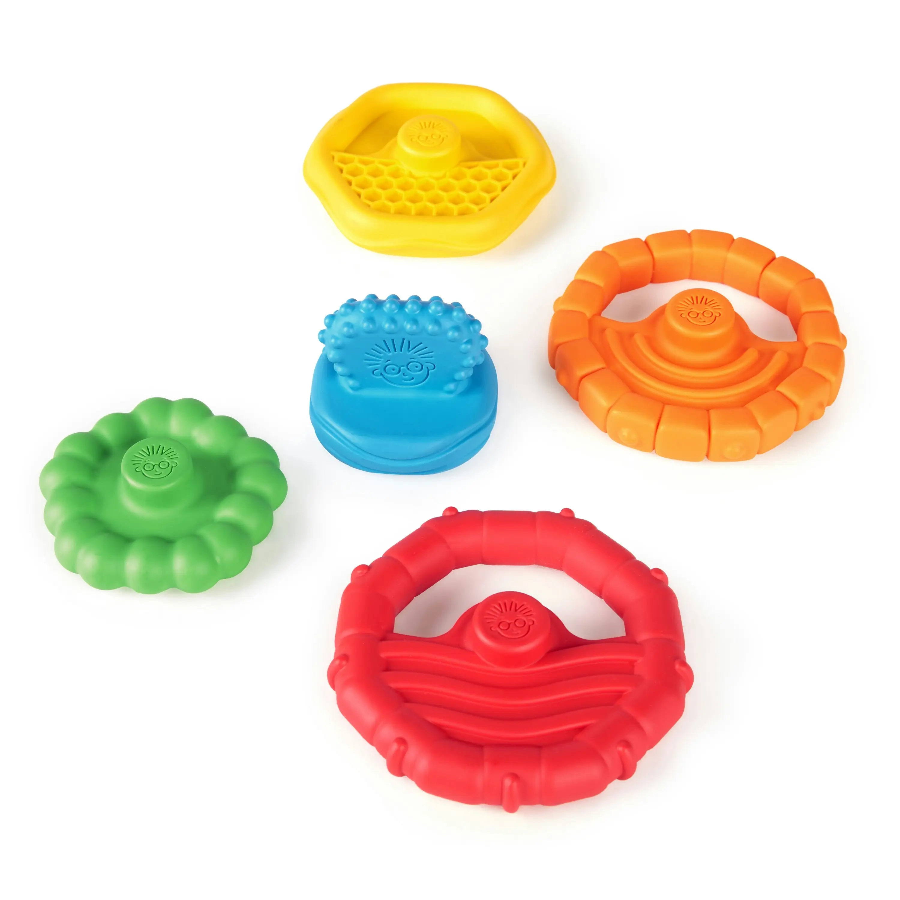 Stack & Teethe Multi-Textured Teether Toy