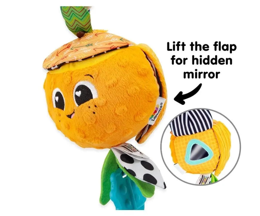 Lamaze Orange Clip & Go