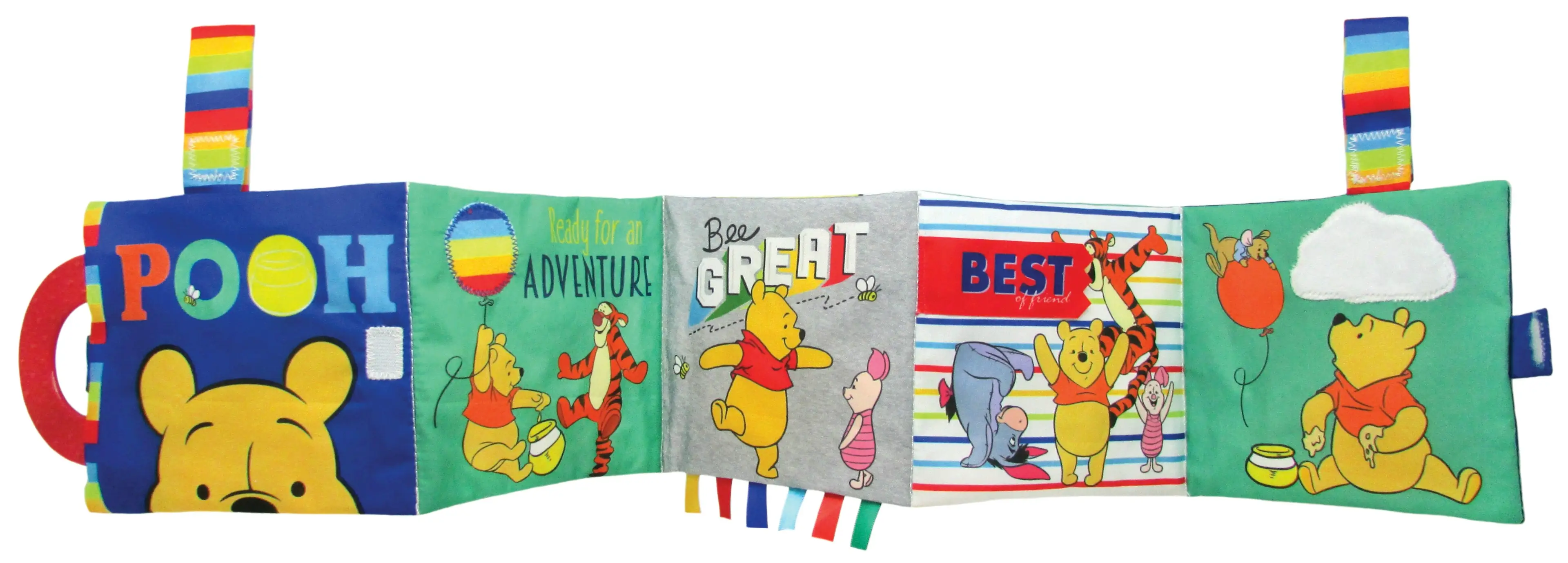 Disney Baby Winnie The Pooh Accordion Soft Book