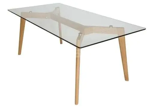 Stad Rectangular Coffee Table - Natural