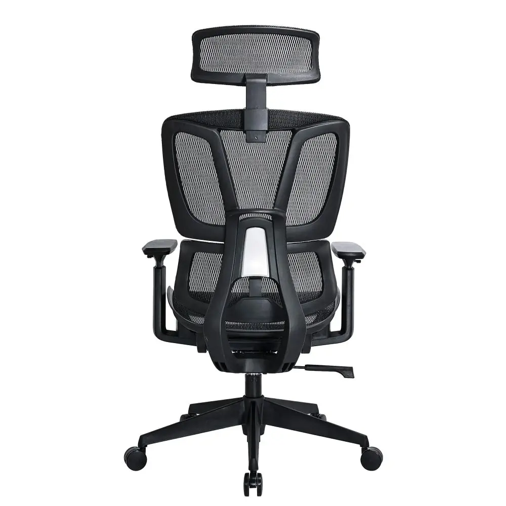 Maestro Furniture MECCA Ergonomic Double Mesh Back & Seat Manager Computer Office Task Chair - Black