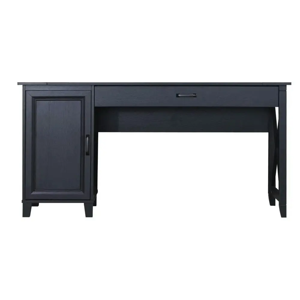 Maestro Furniture Dallas Large Wooden Computer Study Home Office Task Desk 150cm Black